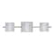 Besa Lighting Paolo Vanity, Opal-Frost, Satin Nickel Finish, 3x5W LED 3WS-787399-LED-SN - alternate 1